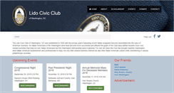 Desktop Screenshot of lidoclub.org